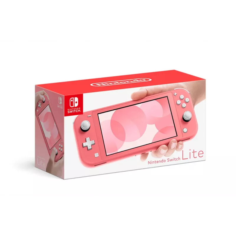 Nintendo Switch Lite, Nintendo Switch Lite, 768 MHz, NVIDIA Tegra, coral, analógico/digital, cruceta