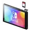Nintendo Switch OLED, Nintendo Switch, NVIDIA Custom Tegra, azul, rojo, analógico/digital, botón Home, botón de encendido, botones