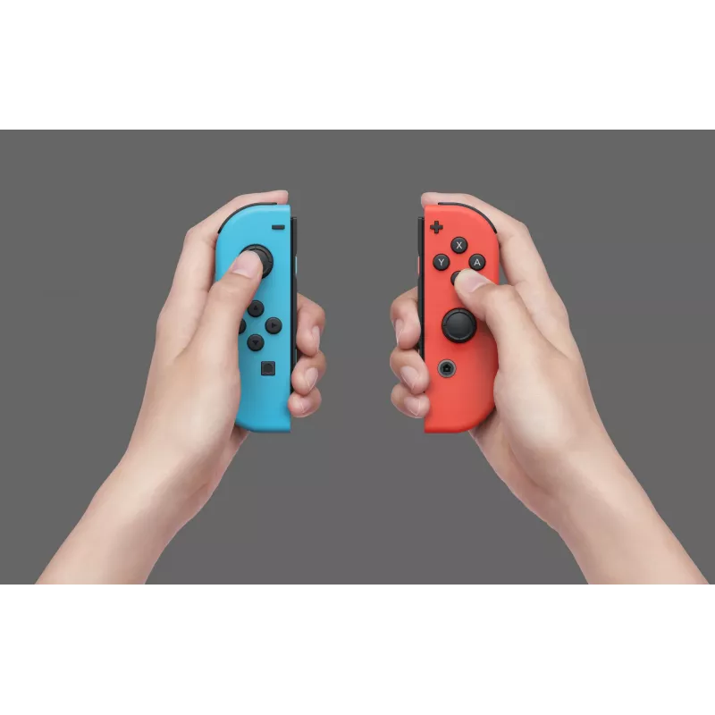 Nintendo Switch OLED, Nintendo Switch, NVIDIA Custom Tegra, azul, rojo, analógico/digital, botón Home, botón de encendido, botones