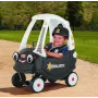 Little Tikes Tikes Patrol coche de policía, 1,5 años, 4 ruedas, plástico, negro, blanco, pilas necesarias
