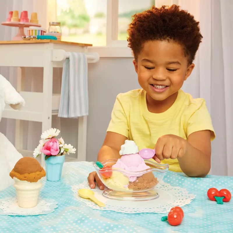 Little Tikes Creative Chefs juego de helados, juego de helados, 3 años