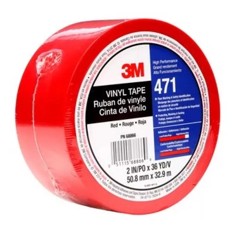3M 471 32,91 m vinilo rojo