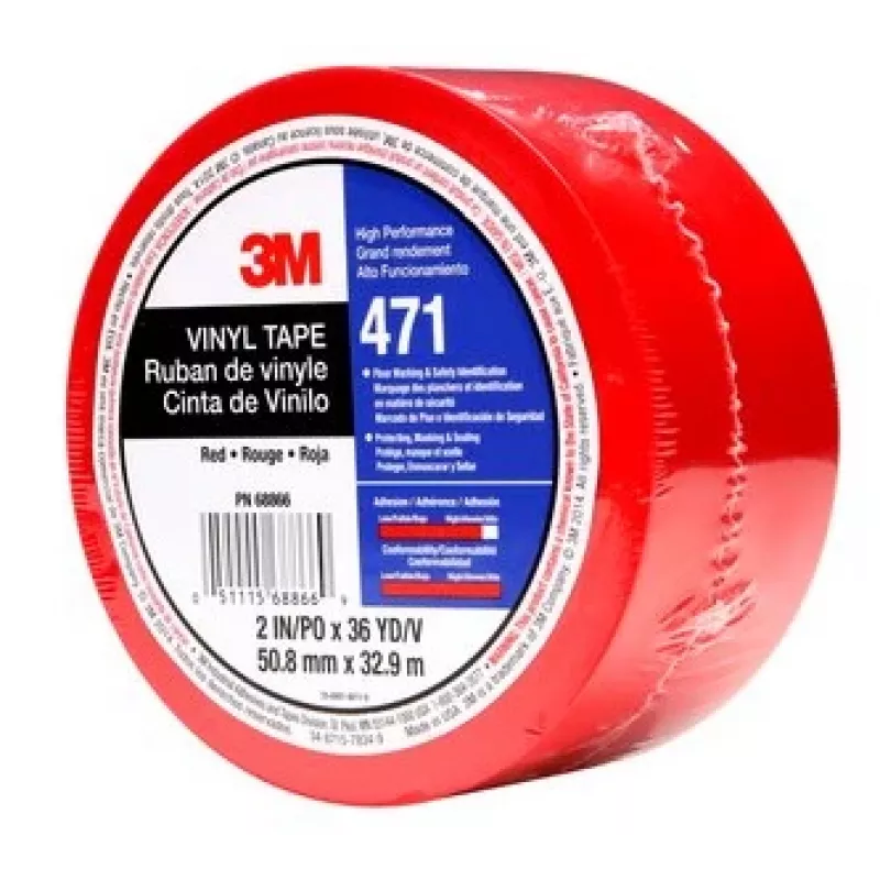 3M 471 32,91 m vinilo rojo