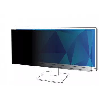 3M Filtro de privacidad para monitor de 29 pulgadas, 21:9, PF290W2B, 73,7 cm (29