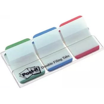 3M 686L-GBR Notas rectangulares azul, verde, rojo 22 hojas autoadhesivas
