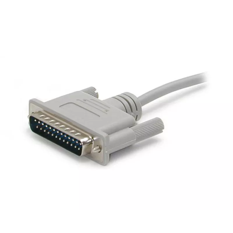 StarTech.com cable módem nulo serie DB9 a DB25 cruzado de 10 ft - H/M