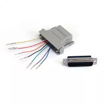 StarTech.com adaptador modular DB25 a RJ45 - M/H, DB-25, RJ-45, gris
