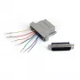 StarTech.com adaptador modular DB25 a RJ45 - M/H, DB-25, RJ-45, gris