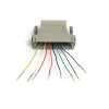 StarTech.com adaptador modular DB25 a RJ45 - M/H, DB-25, RJ-45, gris