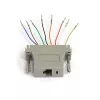 StarTech.com adaptador modular DB25 a RJ45 - M/H, DB-25, RJ-45, gris