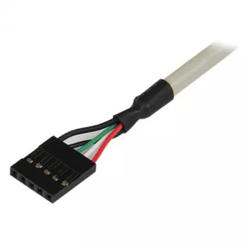 StarTech.com adaptador de placa de ranura USB A hembra de 2 puertos, 2 x IDC, 2 x USB A, 0,286 m, plateado
