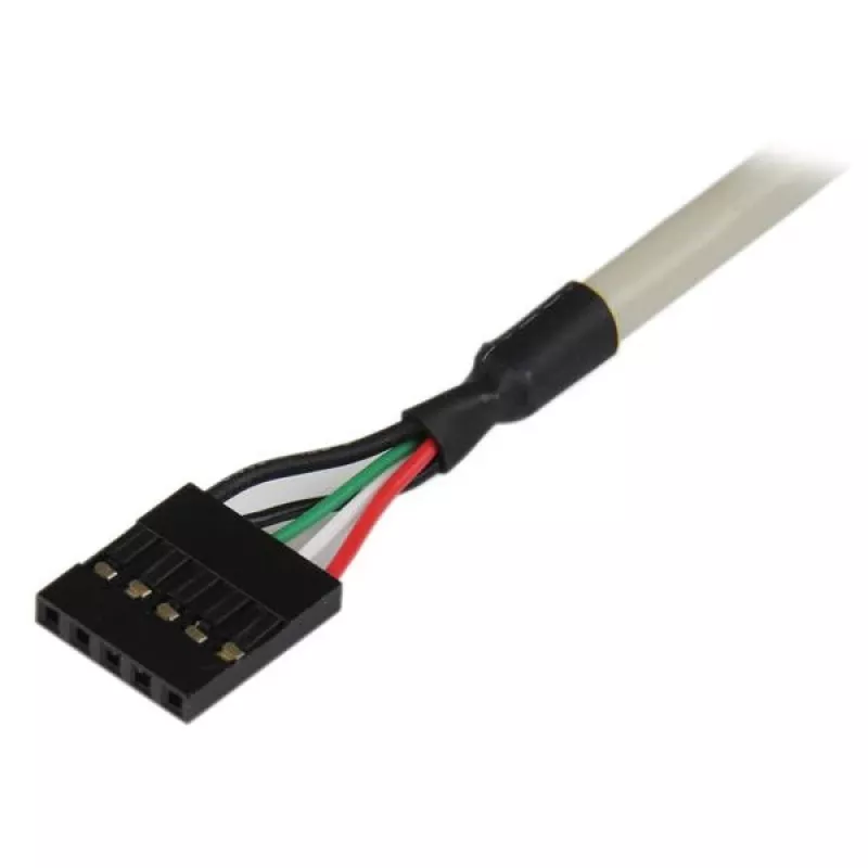 StarTech.com adaptador de placa de ranura USB A hembra de 2 puertos, 2 x IDC, 2 x USB A, 0,286 m, plateado