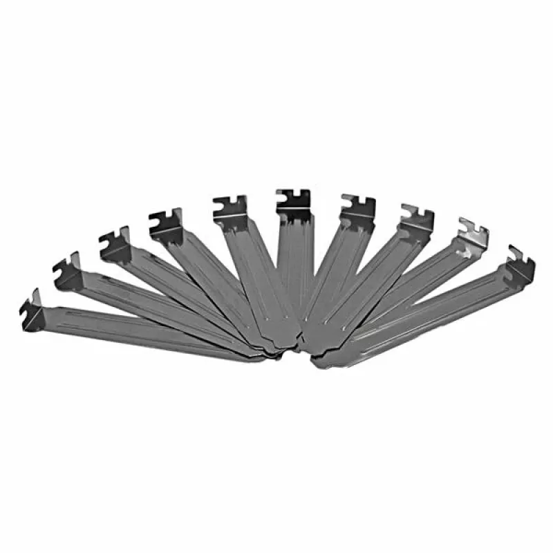 StarTech.com cubierta de ranura de perfil completo de acero - pack de 10