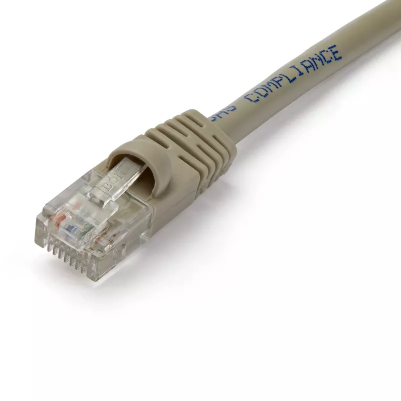 StarTech.com adaptador de cable divisor RJ45 de 2 a 1 - H/M, 10/100Base-T(X), Cat5e, gris, policloruro de vinilo (PVC), 0,33 m, macho/hembra