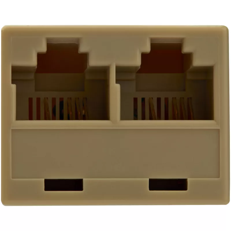 StarTech.com adaptador de cable divisor RJ45 de 2 a 1 - H/M, 10/100Base-T(X), Cat5e, gris, policloruro de vinilo (PVC), 0,33 m, macho/hembra