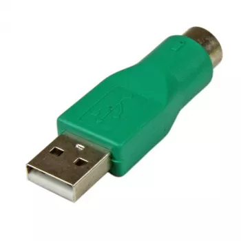 StarTech.com adaptador de ratón PS/2 a USB de repuesto - H/M, PS/2, USB, verde