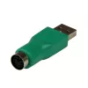 StarTech.com adaptador de ratón PS/2 a USB de repuesto - H/M, PS/2, USB, verde