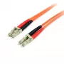 StarTech.com cable de fibra óptica de 1 m - multimodo dúplex 62,5/125 LSZH cable de conexión de fibra óptica - LC/LC