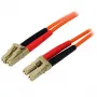 StarTech.com cable de fibra óptica de 3 m - multimodo dúplex 50/125 - LSZH cable de conexión de fibra óptica - LC/LC