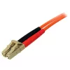 StarTech.com cable de fibra óptica de 15 m - multimodo dúplex 50/125 - LSZH cable de conexión - LC/LC