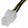 StarTech.com cable de extensión de alimentación ATX12V 4 pines P4 para CPU de 8