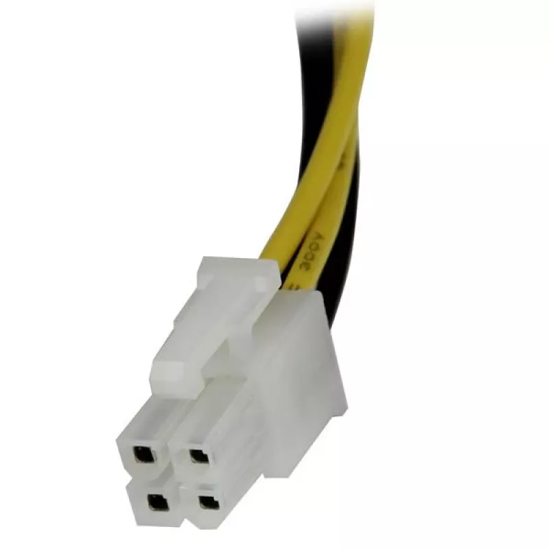 StarTech.com cable de extensión de alimentación ATX12V 4 pines P4 para CPU de 8