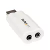 StarTech.com convertidor adaptador USB a audio estéreo
