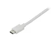 StarTech.com cable USB-C a DisplayPort 1.2 de 1,8 m 4K 60Hz – cable adaptador USB-C a DisplayPort HBR2 – cable de vídeo DP Alt Mode a monitor DP – compatible con Thunderbolt 3 – blanco