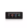 StarTech.com convertidor de vídeo Component a HDMI con audio, negro, RoHS, CE, FCC, 1080p, HDMI, 5 V, 80 mm