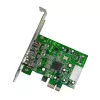 StarTech.com tarjeta adaptadora FireWire PCI Express 1394 de 3 puertos 2b 1a