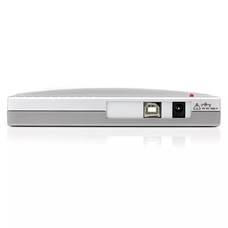 StarTech.com hub adaptador USB a RS232 serie DB9 de 4 puertos, USB, serie, plateado, plástico, CE, FCC, RoHS, 1 W