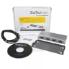 StarTech.com hub adaptador USB a RS232 serie DB9 de 4 puertos, USB, serie, plateado, plástico, CE, FCC, RoHS, 1 W