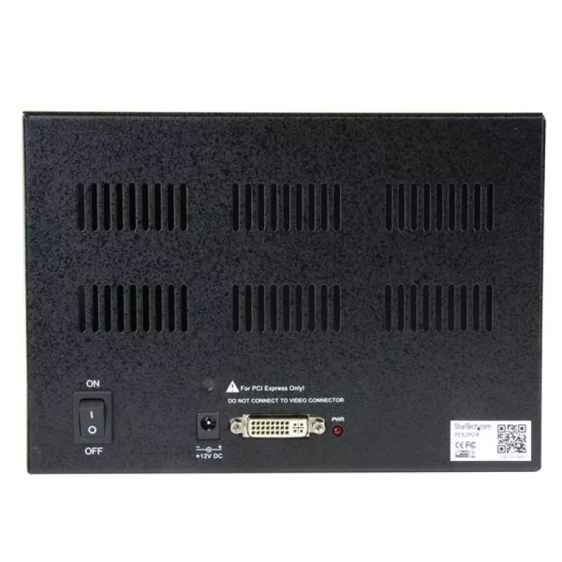 StarTech.com sistema de expansión PCI Express a 4 ranuras PCI, negro, CE, FCC, RoHS, 12 V, 3 A, 0 - 55 °C, -40 - 75 °C