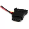 StarTech.com adaptador de cable de alimentación SATA a LP4 con 2 LP4 adicionales