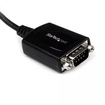 StarTech.com cable adaptador profesional USB a serie de 1,8 m de 1 puerto con retención COM, adaptador USB a RS232 - TAA