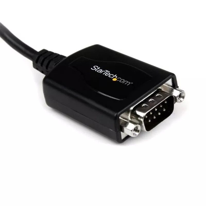 StarTech.com cable adaptador profesional USB a serie de 1,8 m de 1 puerto con retención COM, adaptador USB a RS232 - TAA