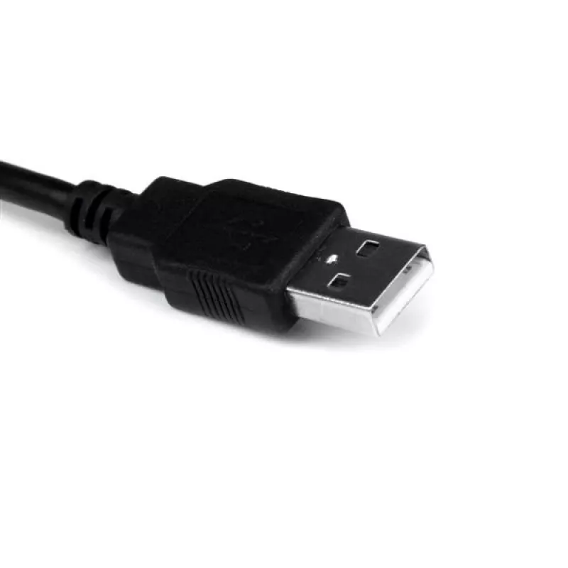 StarTech.com cable adaptador profesional USB a serie de 1,8 m de 1 puerto con retención COM, adaptador USB a RS232 - TAA
