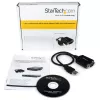 StarTech.com cable adaptador profesional USB a serie de 1,8 m de 1 puerto con retención COM, adaptador USB a RS232 - TAA