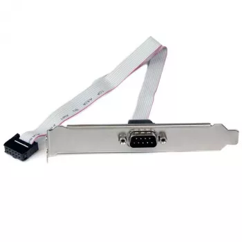 StarTech.com placa de ranura de 16in (40cm) de serie de 9 pines macho a cabecera de placa base de 10 pines