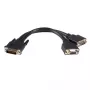 StarTech.com cable LFH 59 macho a doble hembra VGA DMS 59 de 8