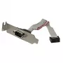 StarTech.com placa de ranura de perfil bajo de serie de 9 pines macho a cabecera de placa base de 10 pines