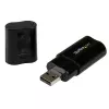 StarTech.com adaptador de audio estéreo USB tarjeta de sonido externa