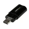 StarTech.com adaptador de audio estéreo USB tarjeta de sonido externa