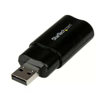 StarTech.com adaptador de audio estéreo USB tarjeta de sonido externa