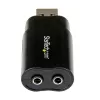StarTech.com adaptador de audio estéreo USB tarjeta de sonido externa