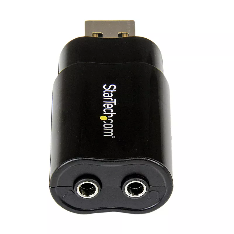 StarTech.com adaptador de audio estéreo USB tarjeta de sonido externa