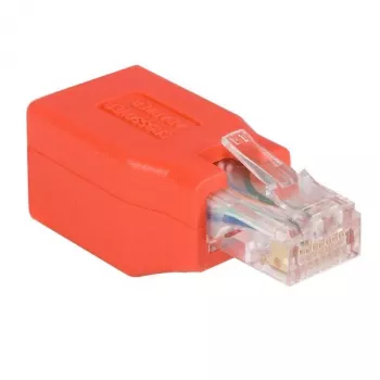 StarTech.com adaptador Ethernet crossover Gigabit Cat 6, RJ-45, RJ-45, rojo