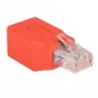 StarTech.com adaptador Ethernet crossover Gigabit Cat 6, RJ-45, RJ-45, rojo