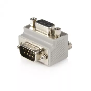 StarTech.com adaptador de cable serie DB9 a DB9 en ángulo recto tipo 2 - M/H
