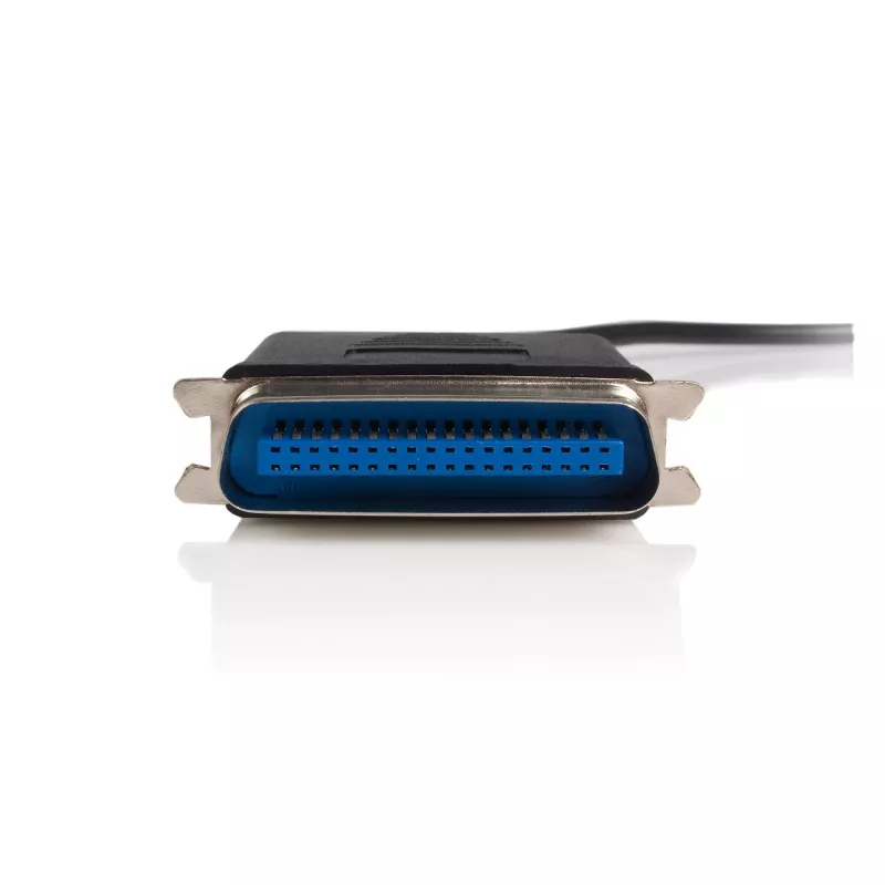 StarTech.com ICUSB128410 cable adaptador de USB a impresora paralelo de 10 ft (3 m), M/M, negro